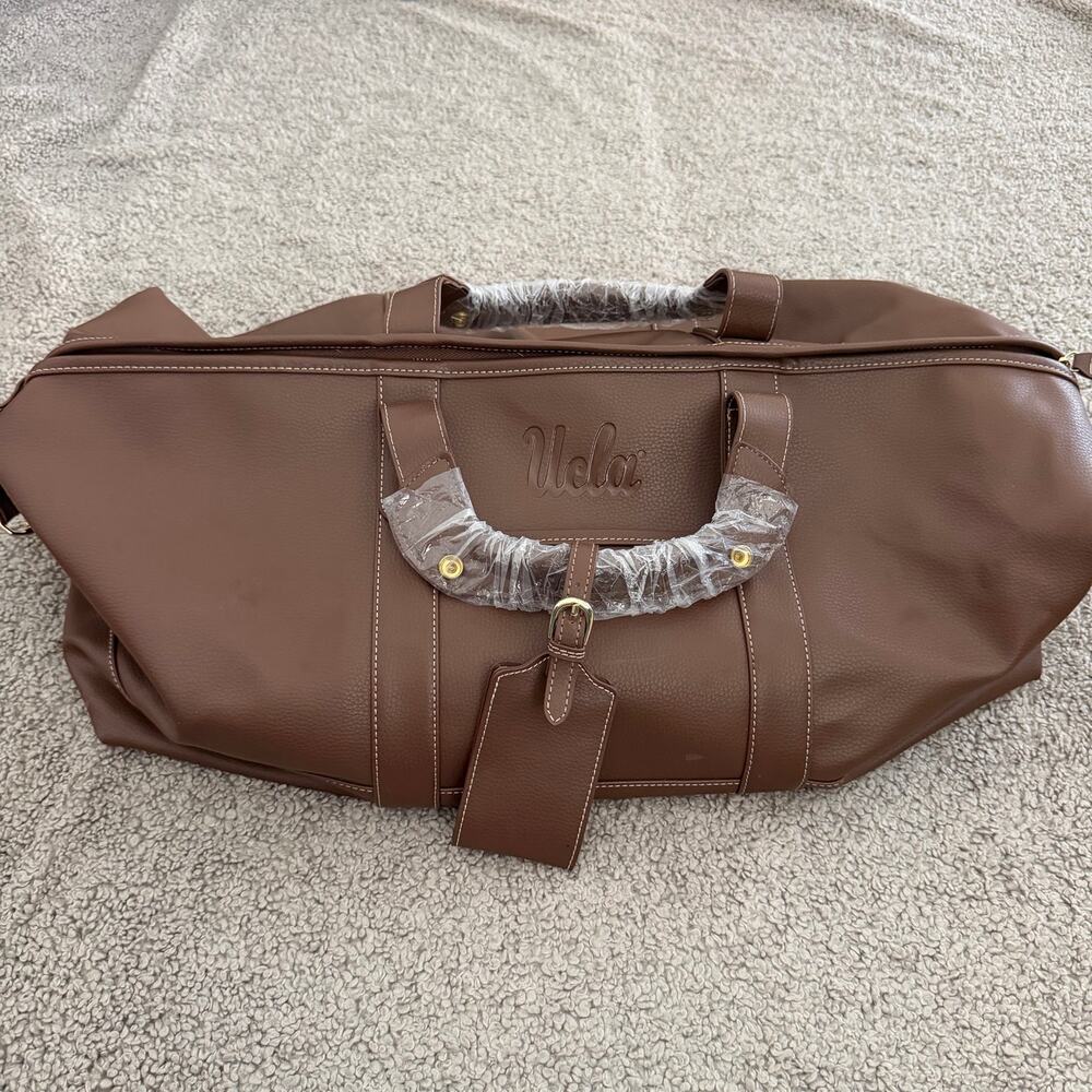 Under Armour UCLA Wooden Athletic Fund Faux Leather Duffle Bag